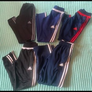 5 Pairs Boys Adidas Pants
